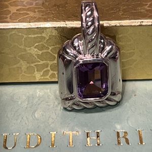 Judith Ripka amethyst enhancer